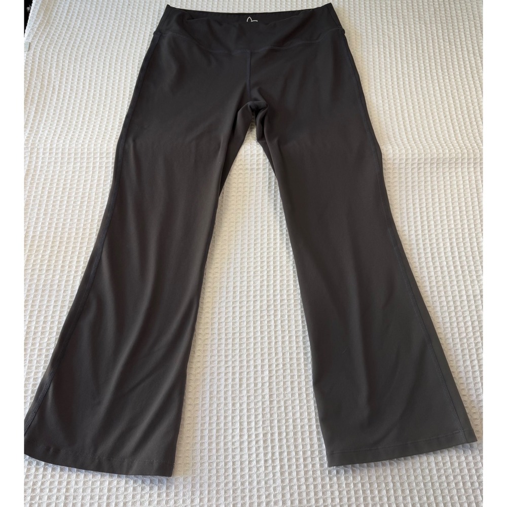Yogipace Petite Yoga Pants Small 25 Inseam Grey Bootcut Athletic YCW0601-25
